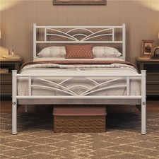 Metal Platform Bed Frame with