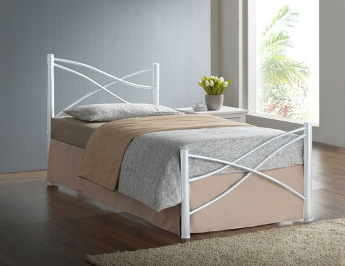 3ft single modern metal bed - 3ft,