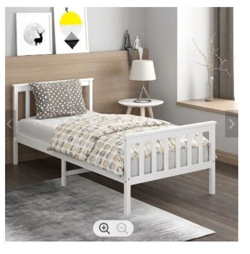 Wooden bed frame - wooden,