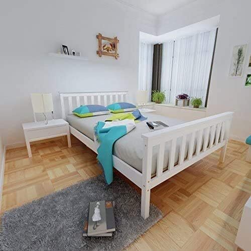 New pine wooden 4ft6 - pine,