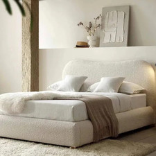 New Teddy Boucle Bed Frame