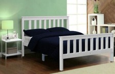 4FT Small Double Wooden Bed