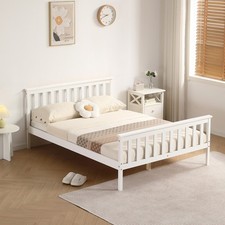 Double Bed White 4ft6 Double