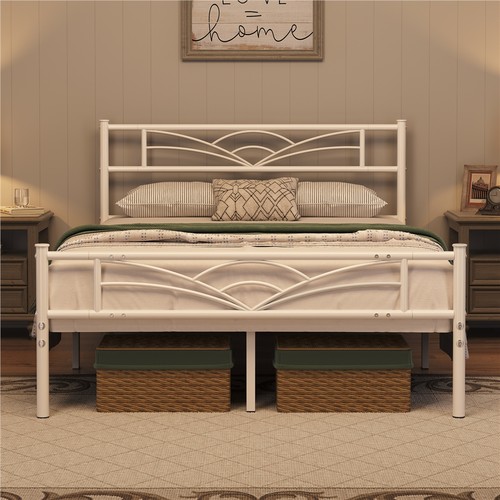 Metal platform bed frame - metal,
