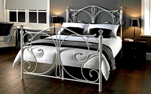 3ft 4ft 4ft6 metal bed - metal, frame
