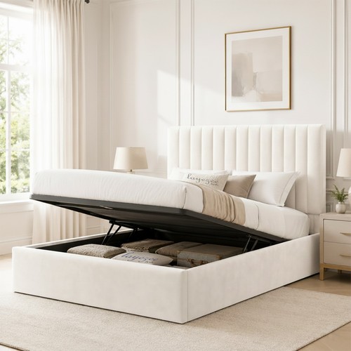Low profile ottoman storage - low,