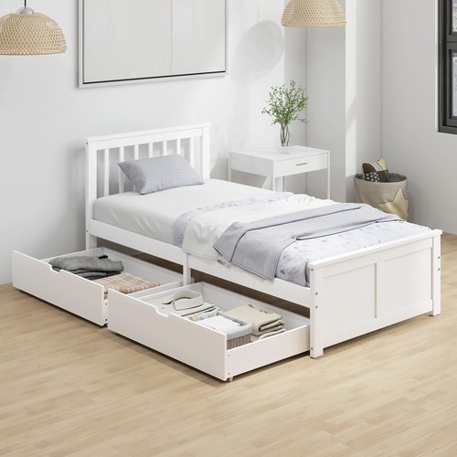 3ft single bed frame - frame, with