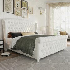 New Tulip Wing Sleigh Bed