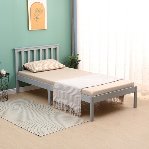 Single bed pine frame - single,
