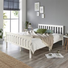 Aspire Beds Solid Wood White